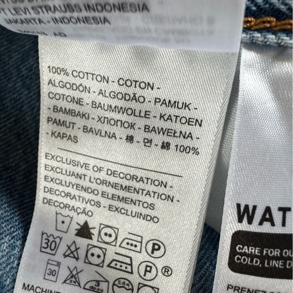 Levi’s premium jeans Wedgie Ankle high rise button fly authentically yours 28 - Picture 6 of 14